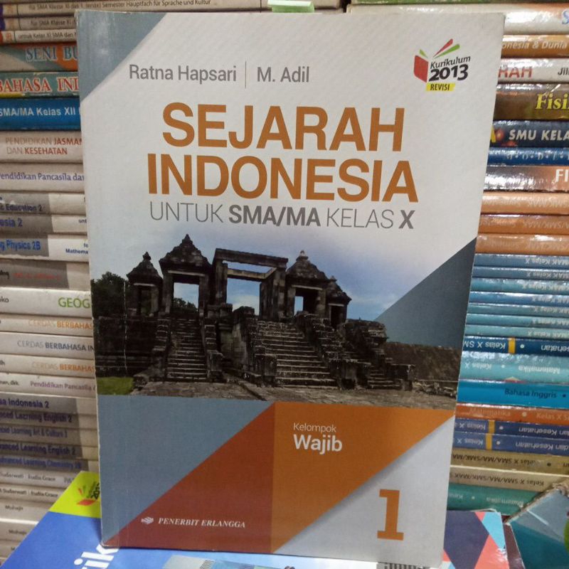 Jual BUKU SEJARAH INDONESIA KELAS X SMA ERLANGGA | Shopee Indonesia