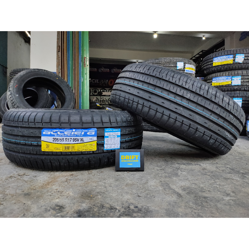 Jual BAN MOBIL TUBLES UKURAN 205/55 R17 MERK ACCELERA PHI | Shopee ...