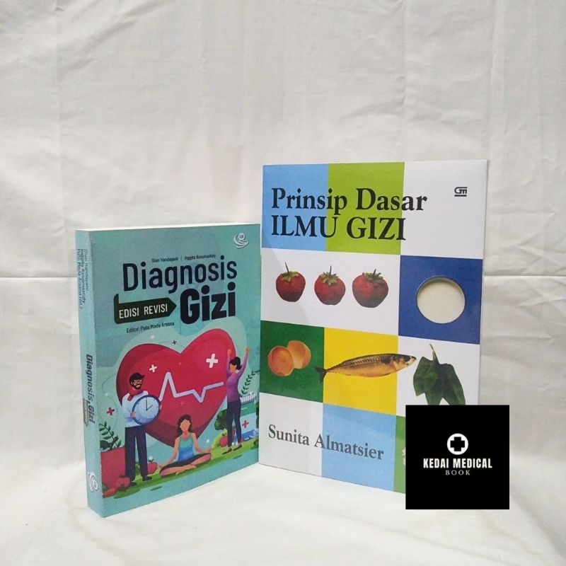 Jual PAKET 2 BUKU GIZI TERLARIS ( PRINSIP ILMU GIZI DAN DIAGNOSIS GIZI ...