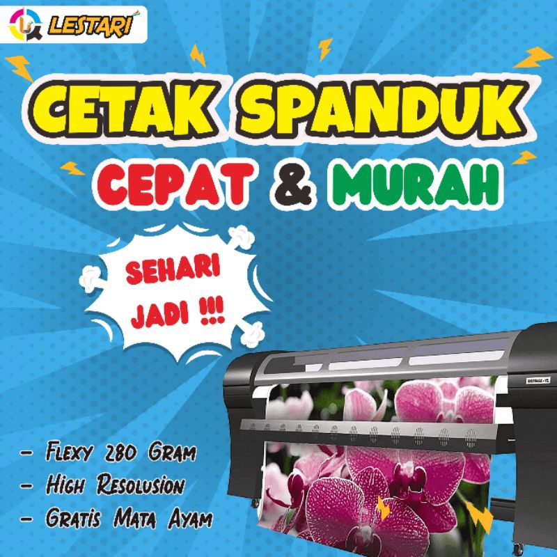 Jual Cetak Spanduk Murah & Free Design | Shopee Indonesia