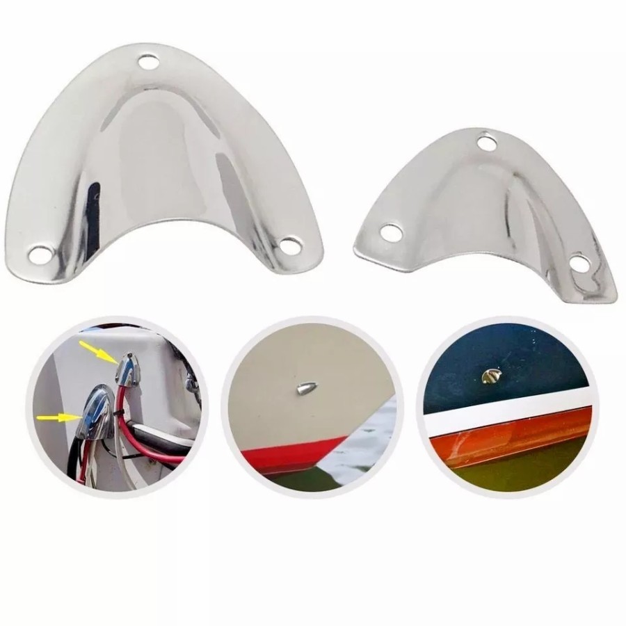 Jual Marine Hardware Boat Midget Clam Shell Wire Cable Ventilator hose ...