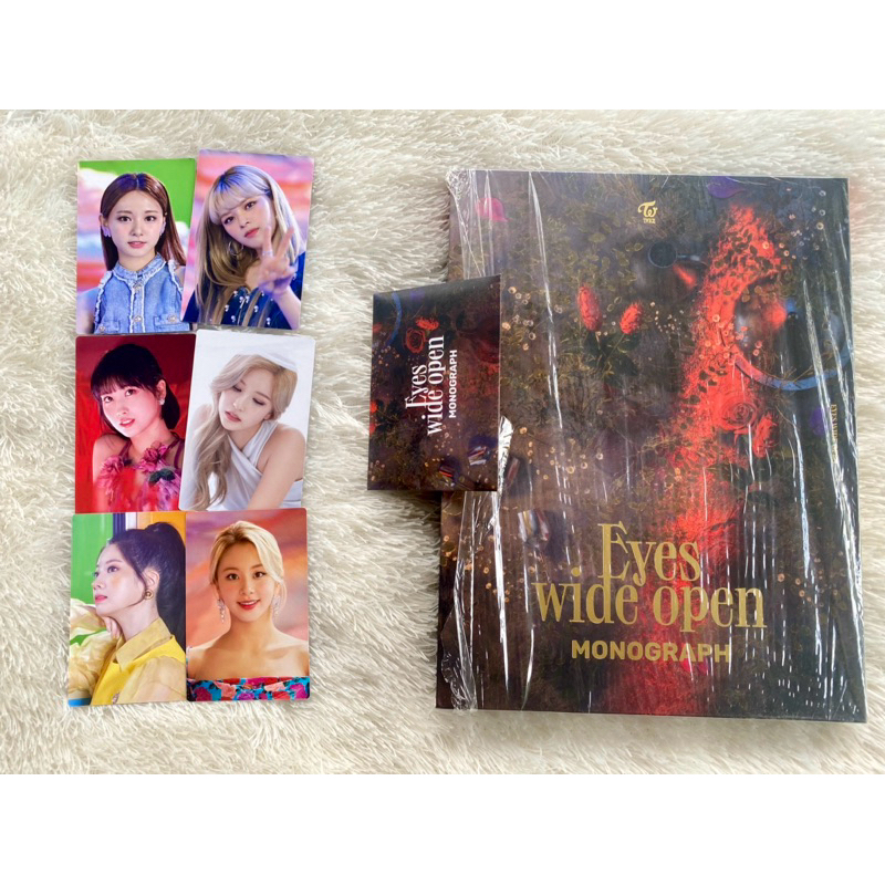 TWICE Eyes wide open monograph Twice MONOGRAPH - Eyes wide open