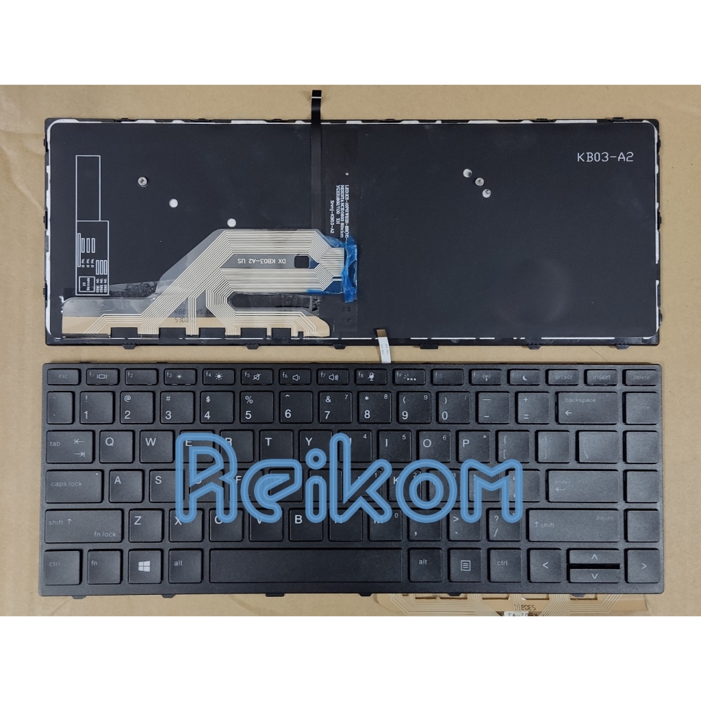 Tastatur Für HP Probook 430 440 445 640 645 G5 - Deutsch Mit Rahmen