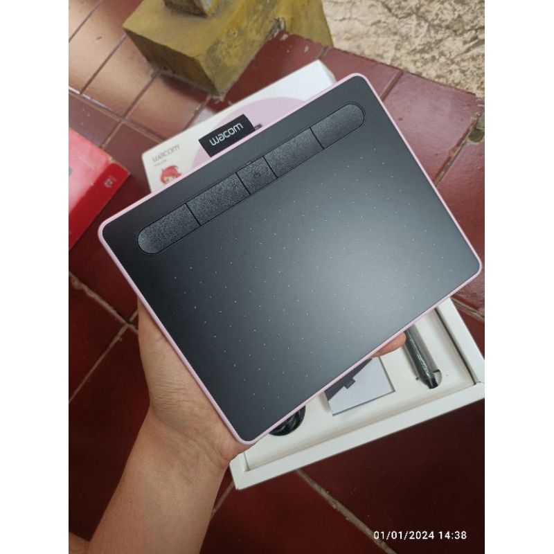 Jual intuos CTL4100 CTL 4100 black pentab drawing tablet bukan