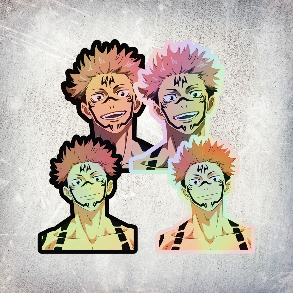 Jual STICKER HOLOGRAM ANIME YUJI ITADORI JUJUTSU KAISEN | Shopee Indonesia