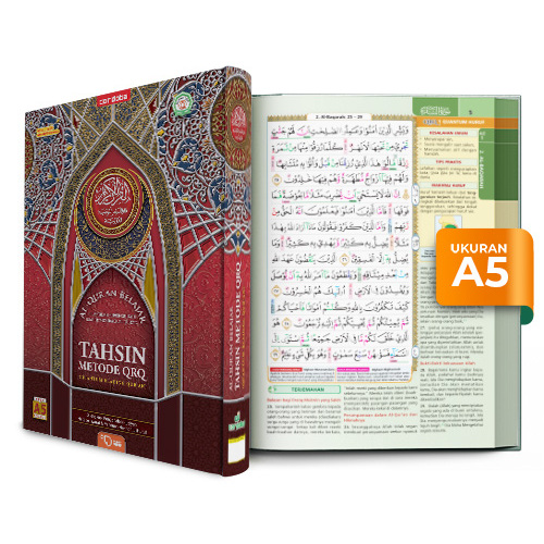 Jual Al Quran Belajar Tahsin Metode QRQ 3 Langkah Mudah Mahir Membaca ...