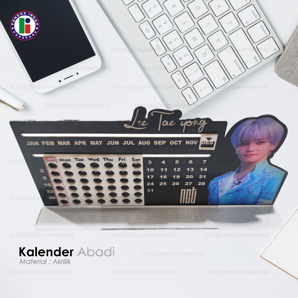 Jual Kalender Abadi Akrilik Foto Type 2010 | Shopee Indonesia