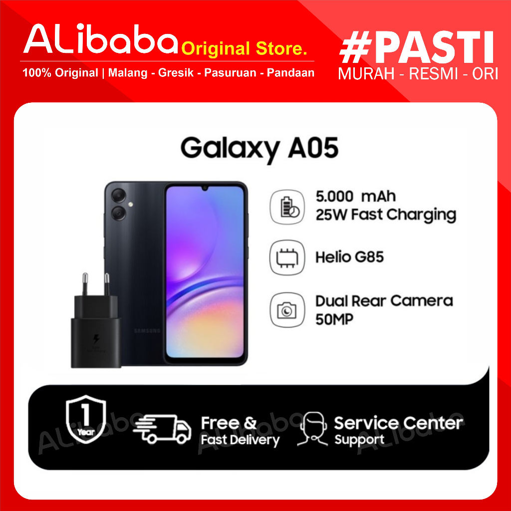 Jual Samsung Galaxy A05 4/64GB | 4/128GB | 6/128GB | Shopee Indonesia