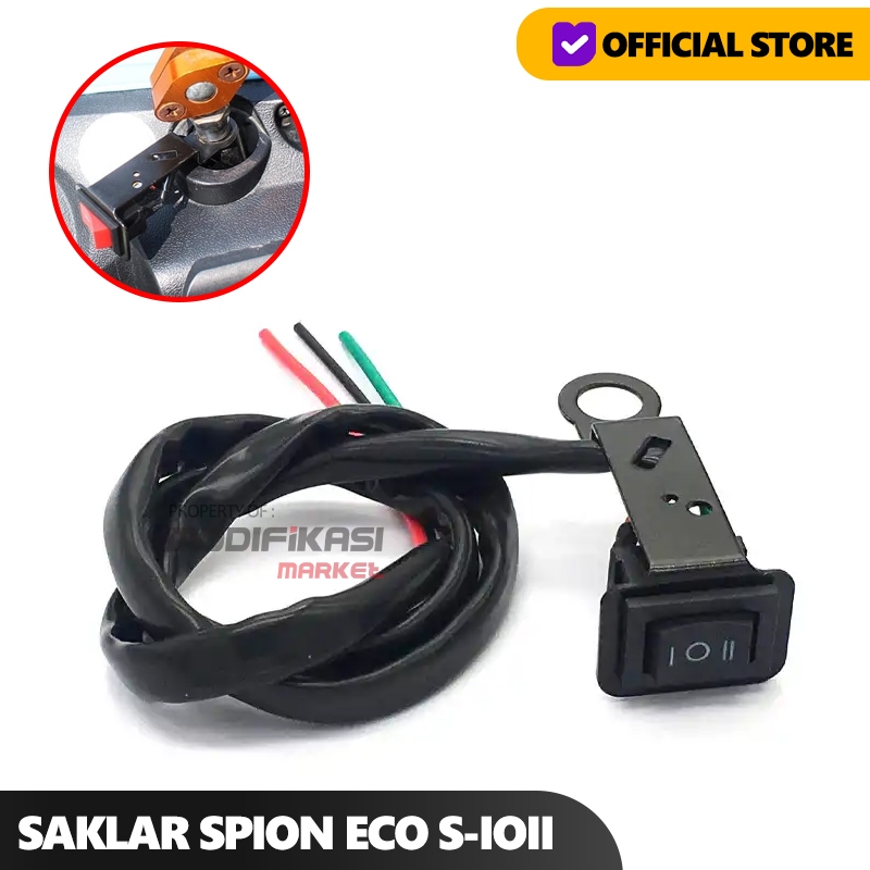 Jual Saklar Power Switch On Off Lampu Tembak Spion Motor Mode Kabel