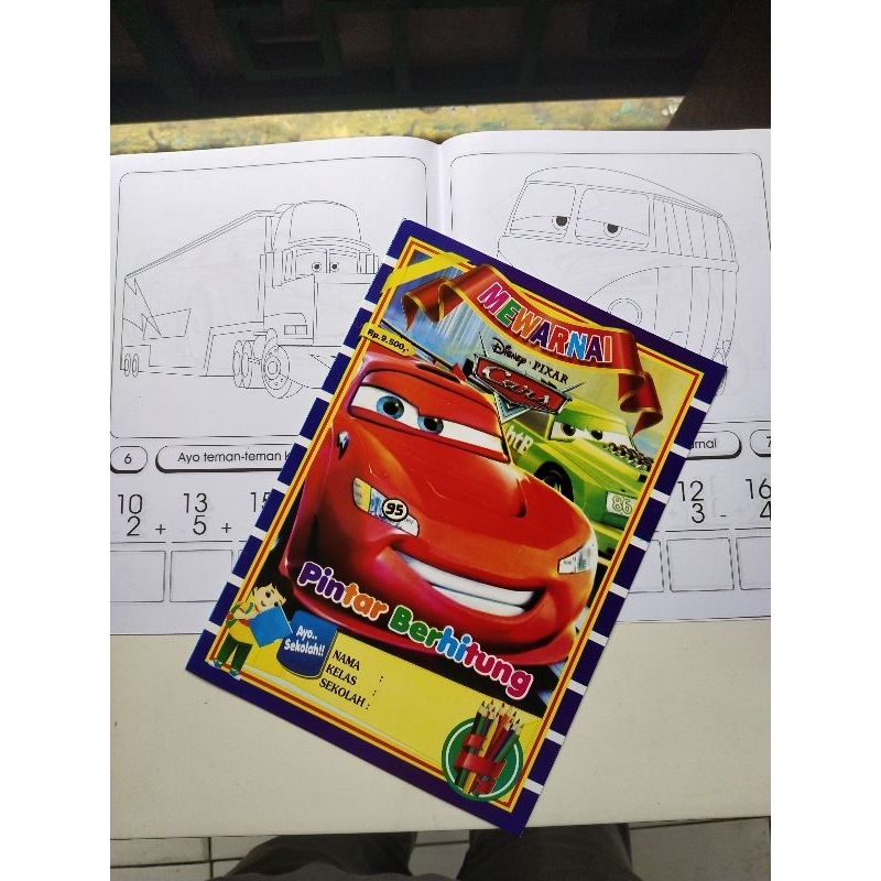 Jual Buku mewarnai gambar sticker anak small 16 halaman hello kitty KODE  PROMO 321