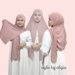 Pashmina Jersey Premium Tebal Elastis Promo