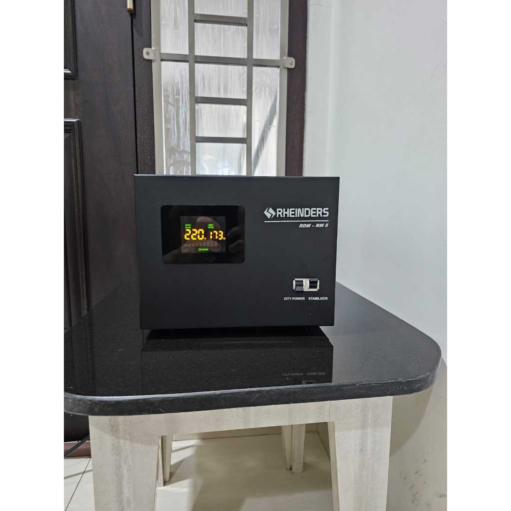 Jual Stavolt Listrik 7.5 KVA RHEINDERS / Stabilizer Listrik 7500 VA ...