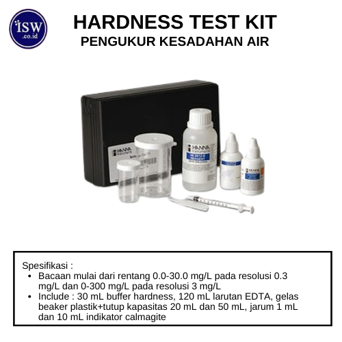 Jual Hardness Test Kit Hanna HI3812 Alat Uji Kesadahan Air Shopee