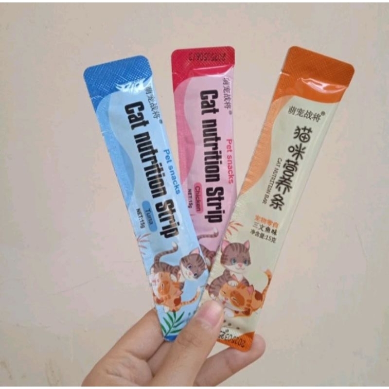 Jual Snack Kucing Cat Nutrition Bar | Snack Kucing Cat Nutrition Strip ...