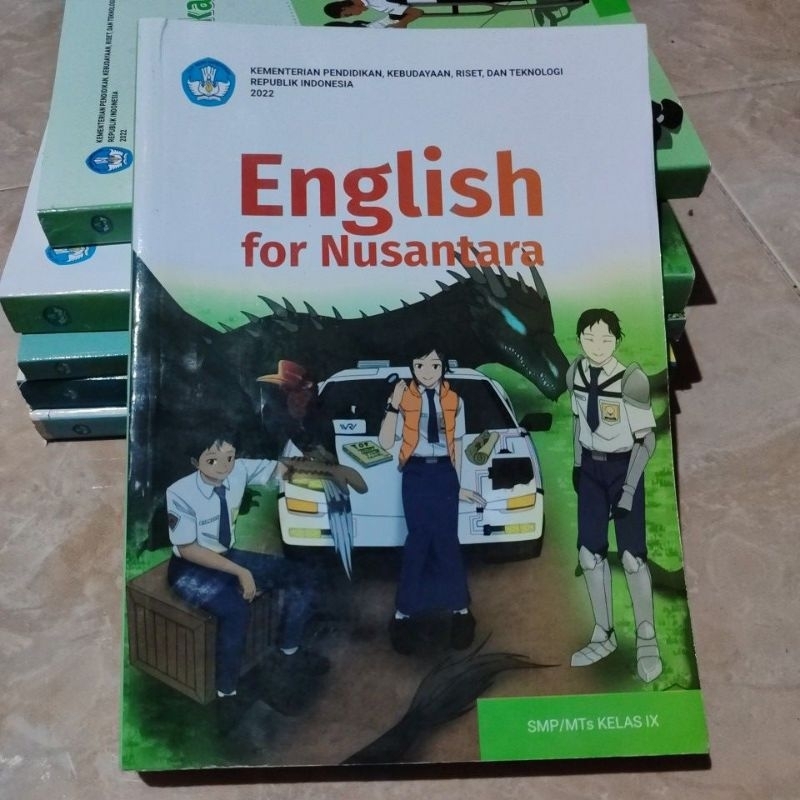 Jual English For Nusantara Smp Mts Kelas Ix Kurikulum Merdeka Shopee