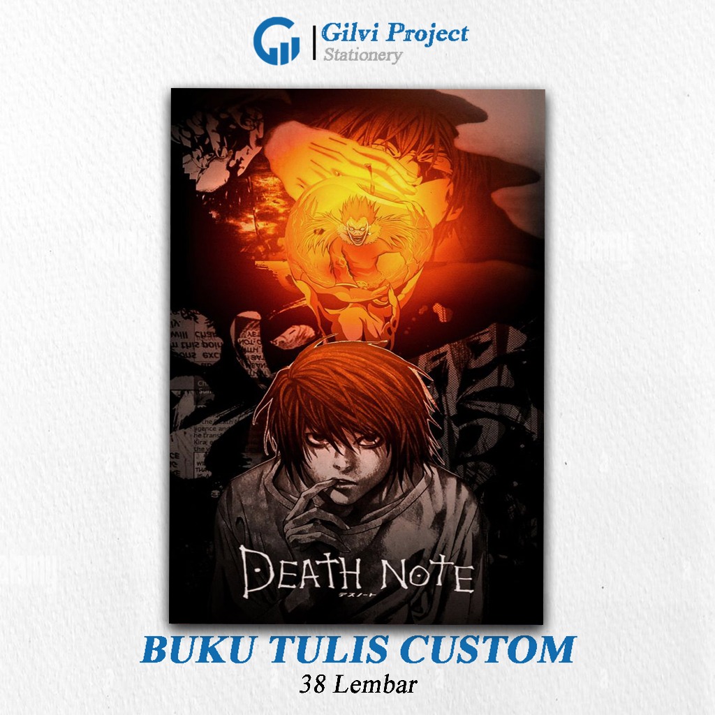 Jual Buku Tulis Death Note Buku Tulis Sekolah Buku Tulis Catatan
