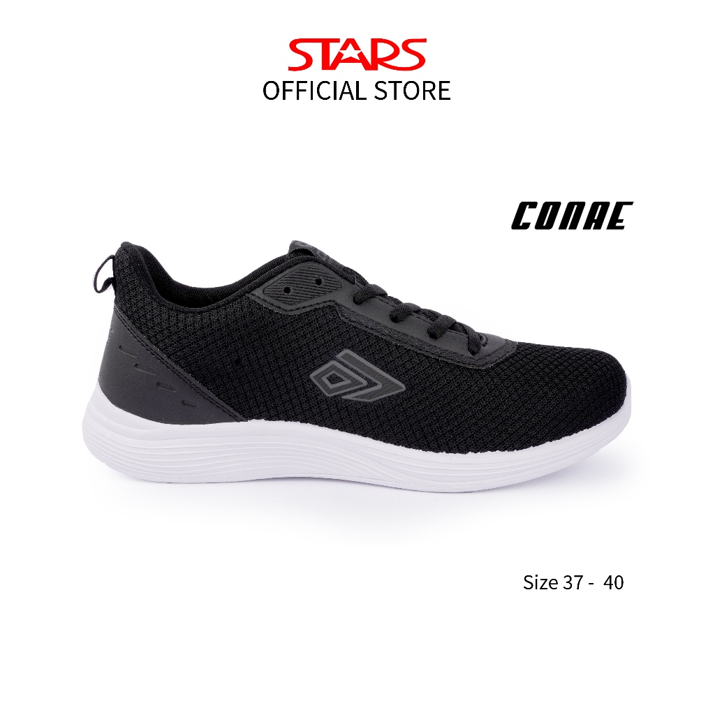 Jual CONAE Sepatu Wanita Remaja Perempuan Sneakers Caballo Abu Putih HItam Hitam Putih 37 40 Shopee Indonesia