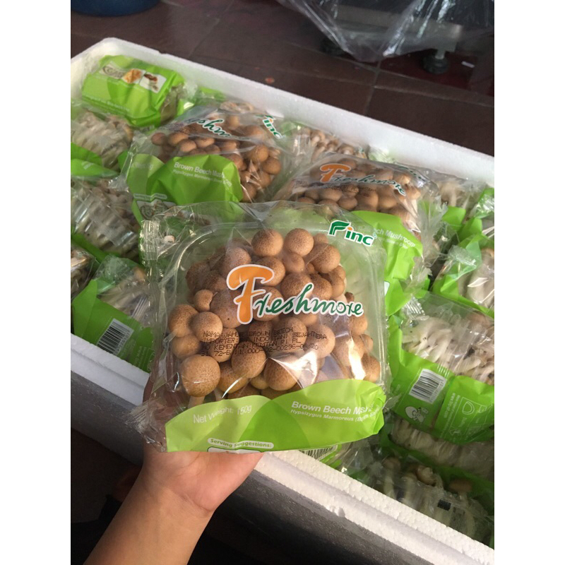 Jual Jamur Shimeji Coklat Berat 150 Gram Pack Shopee Indonesia