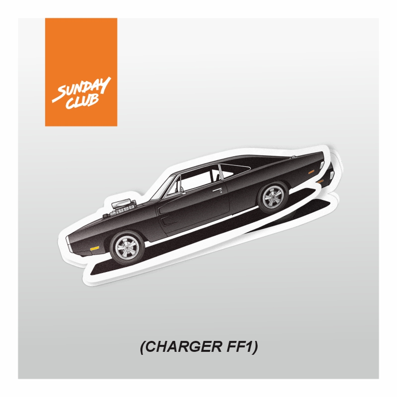 Jual Sunday Club - Sticker Satuan Fast Furious Dodge Charger R/T Dom's ...