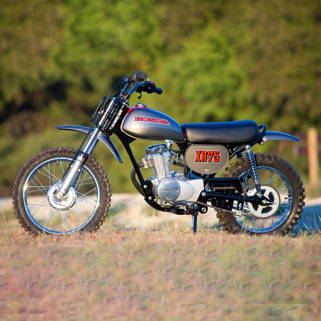Jual Sticker Decal Honda XR 75 1973 and 1975 Hatesix | Shopee Indonesia