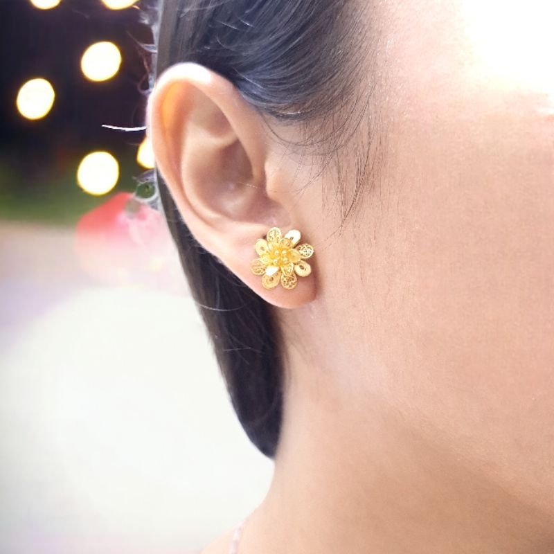 Jual Anting Tusuk Kendari Yellow Gold Mkae355 Toko Mas Paris Cikini