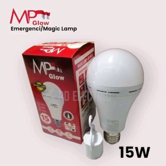 Jual MAGIC LAMP/EMERGENCY/EMERGENCY AC/DC MP GLOW 15 WATT (TAHAN HINGGA ...