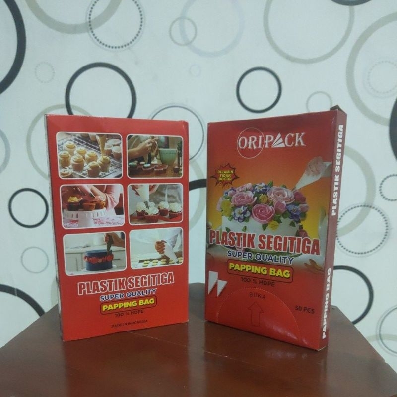 Jual Plastik Kue Segitiga isi 50 pcs (ORIPACK) | Shopee Indonesia