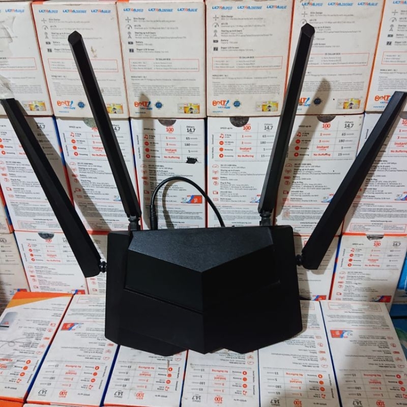 Jual TENDA AC10U/AC1200 MU-MIMO (Router & Adaptor) Gigabite Wifi Dual ...