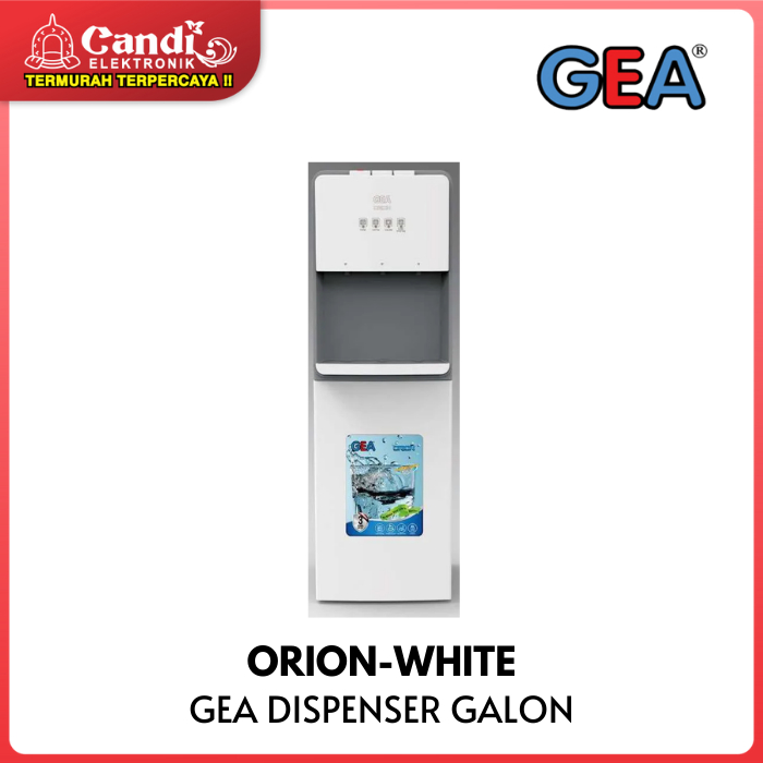 Jual GEA Dispenser Galon Bawah ORION-WHITE | Shopee Indonesia