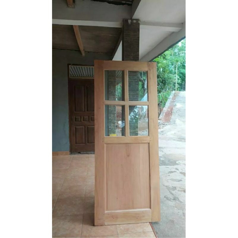 Jual Pintu Kayu Pake Kaca Shopee Indonesia