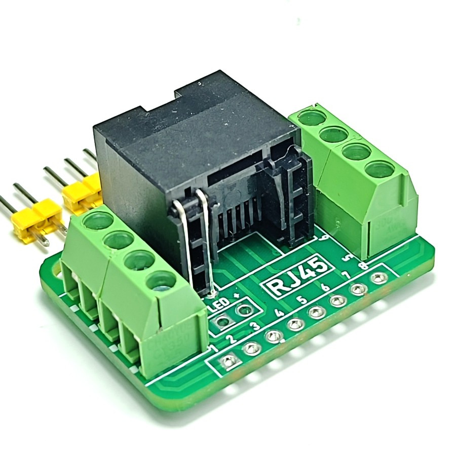 Jual RJ45 to DIP Terminal Adapter Converter Port LAN Ethernet Breakout ...