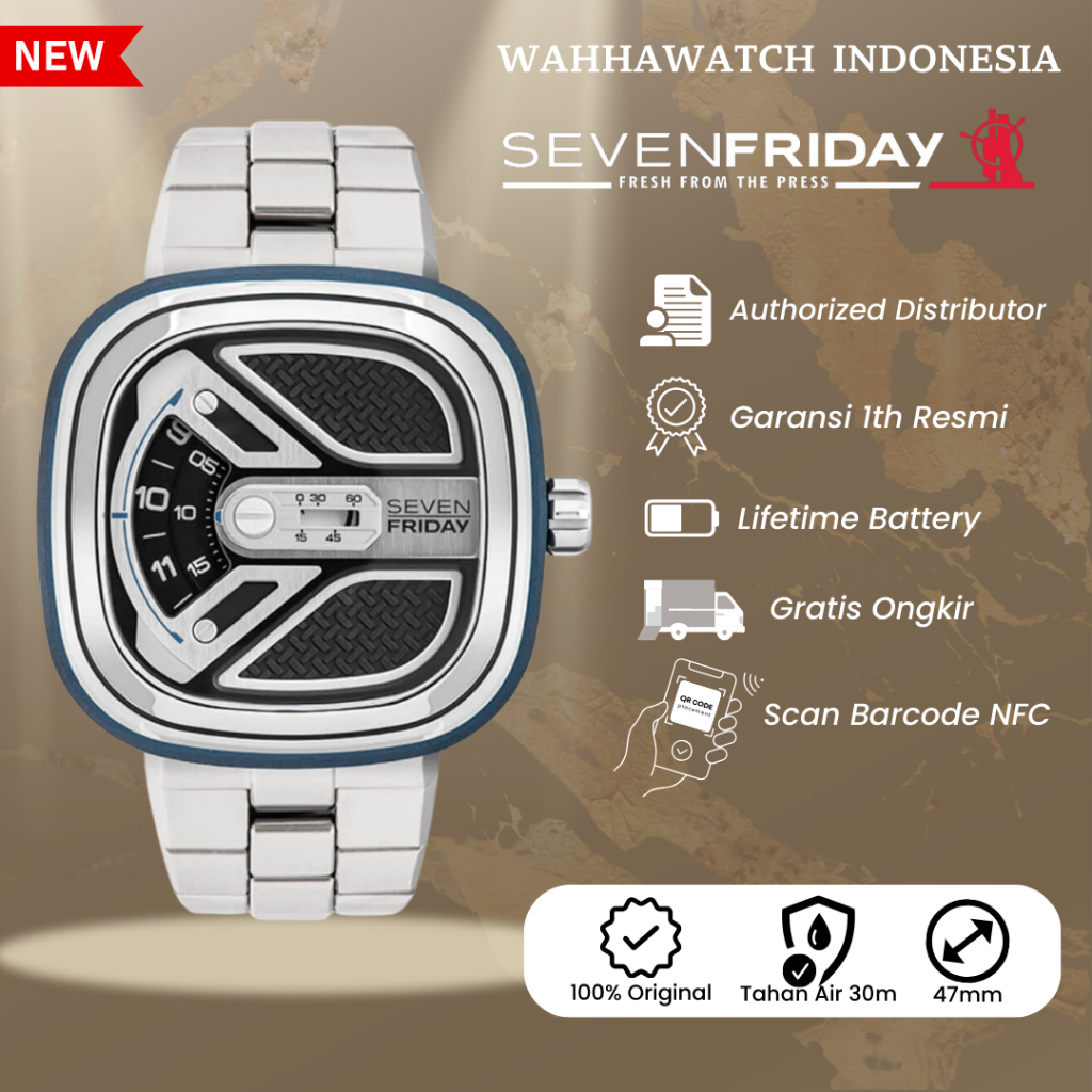 Jual jam seven friday original hotsell