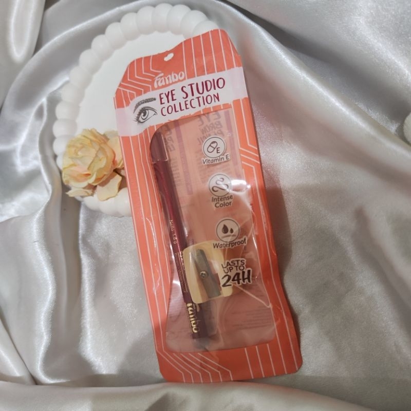 Jual Fanbo Fantastic Eye-Brow Pencil Brown ( dengan rautan) | Shopee ...