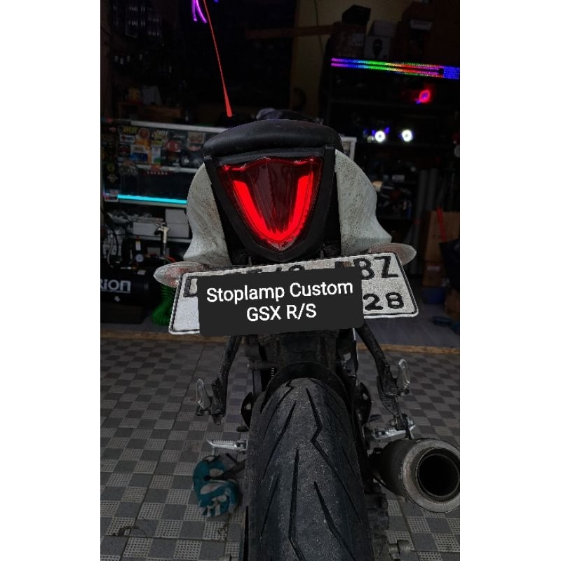 Jual stoplamp gsx r/s custom stoplamp lazzy | Shopee Indonesia