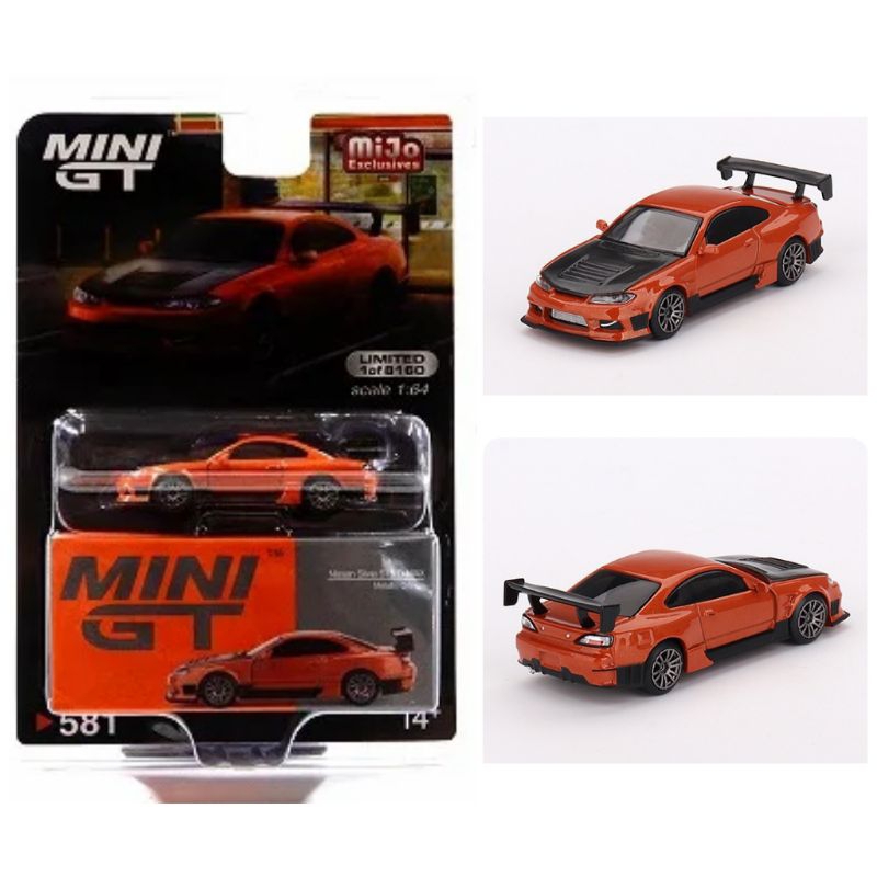 Jual Mini Gt Nissan Silvia S D Max Metallic Orange Blister Shopee