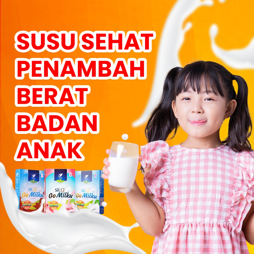Jual SR12 Gomilku susu kambing etawa All Variant Penambah Berat Badan