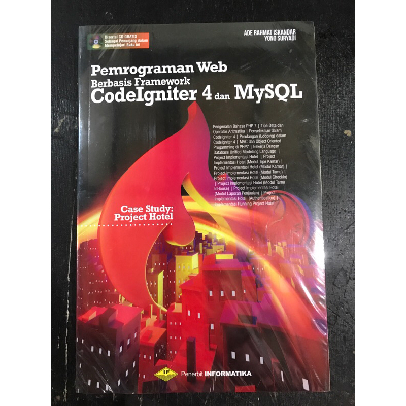 Jual Buku Terbaru Pemrograman Web Berbasis Framework Codeigniter 4 Dan Mysql Shopee Indonesia 7752