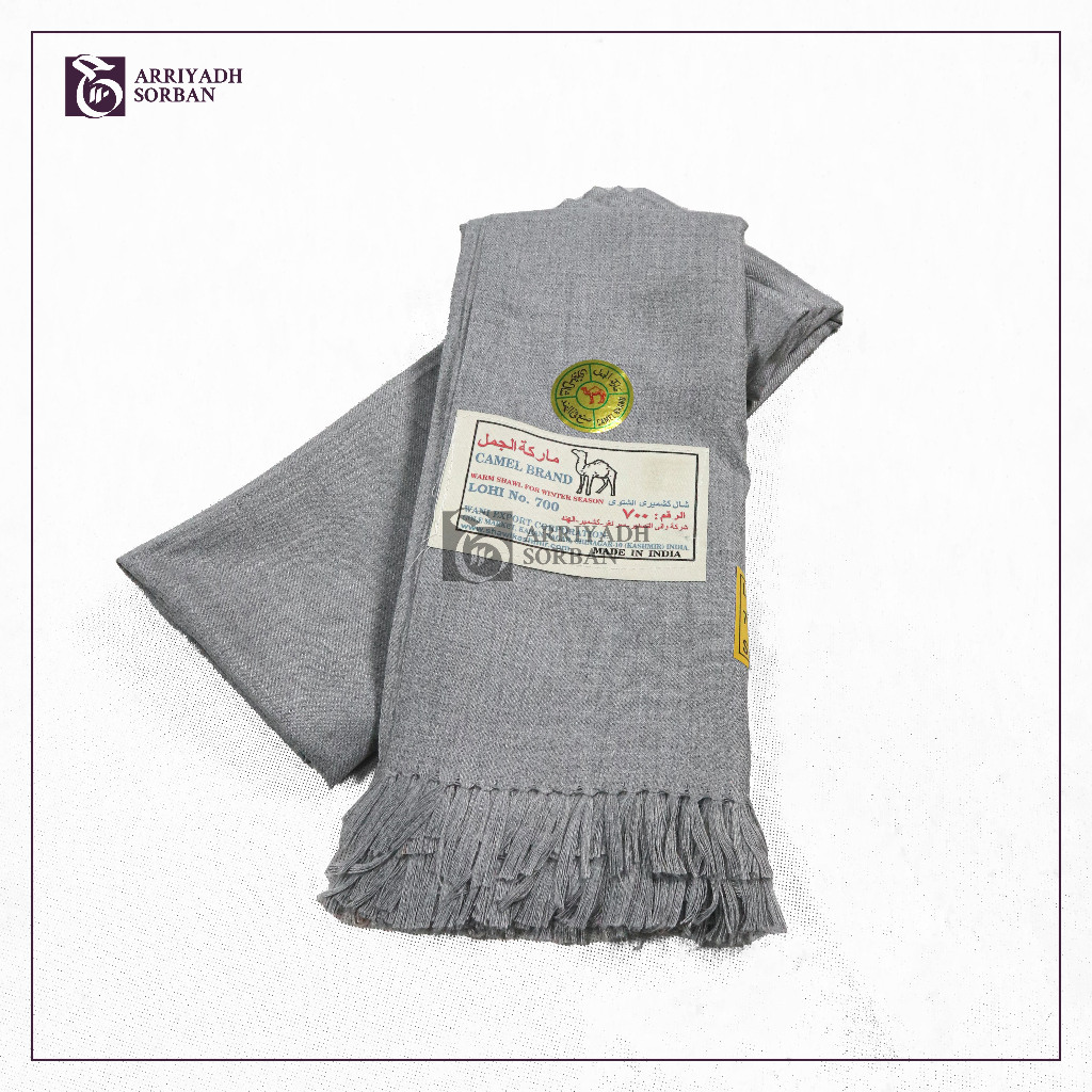 Jual Sorban CAMEL Shawl Kashmiri Lohi 700 Putih Warna Shopee Indonesia