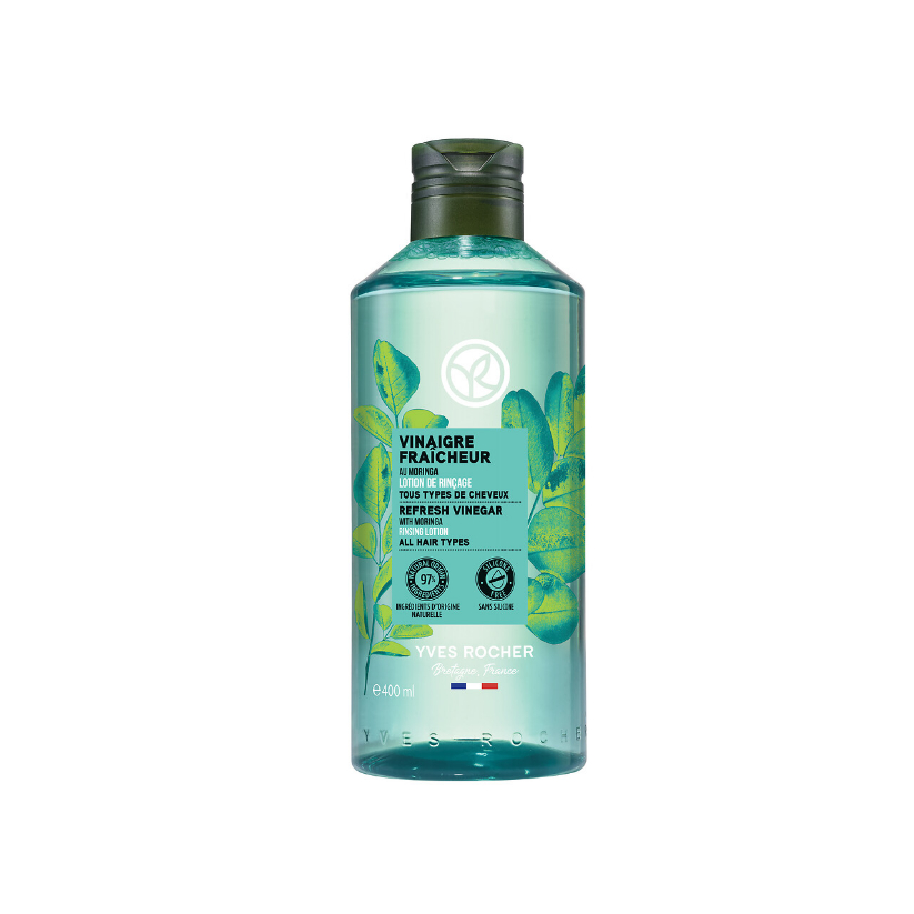 Jual Yves Rocher Refresh Detoxifying Rinsing Vinegar 400 ml Shopee