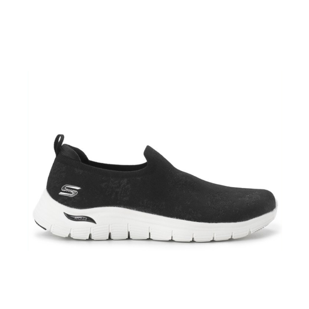 Jual Skechers Arch Fit Vista Women’s 104376/BKW - Black | Shopee Indonesia