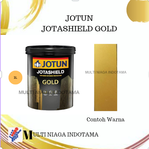 Jual Jotun Jotashield Gold 1l1kg Cat Tembok Eksterior Berlapis Emas Shopee Indonesia 2605