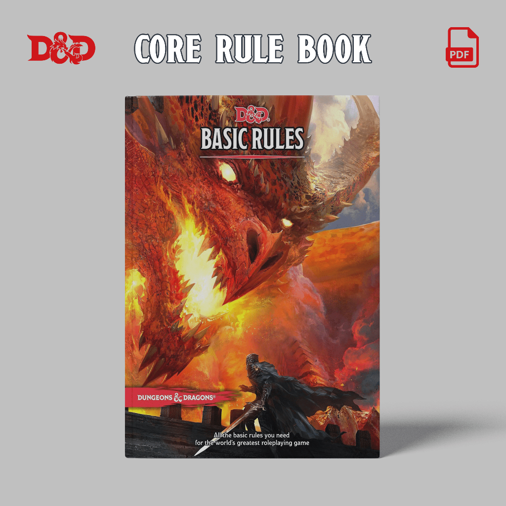 Jual Core Rule Book Basic Rules & Player's Handbook Pack Dungeons