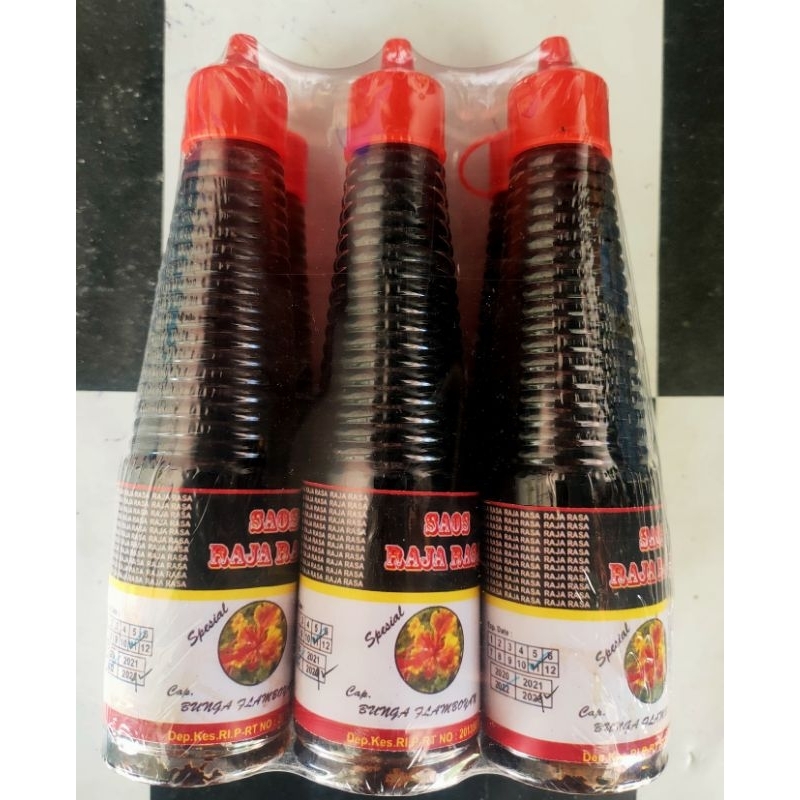Jual SAOS RAJA RASA MEJA /MURAH(PAKET HEMAT),(1 PAK ISI 6 BOTOL)(HALAL ...
