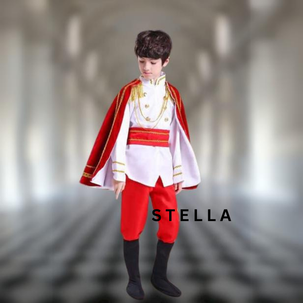 Jual kostum anak PRINCE CHARMING / Kostum Pangeran anak Full Set untuk