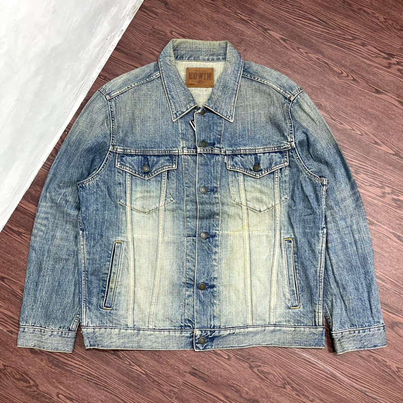 Jual EDWIN TYPE III DENIM JACKET | Shopee Indonesia