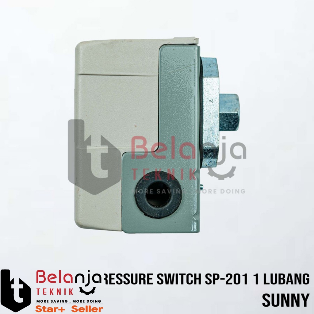 Jual Sunny Pressure Switch Otomatis Kompressor SP-201 1 Lubang 1/4 ...