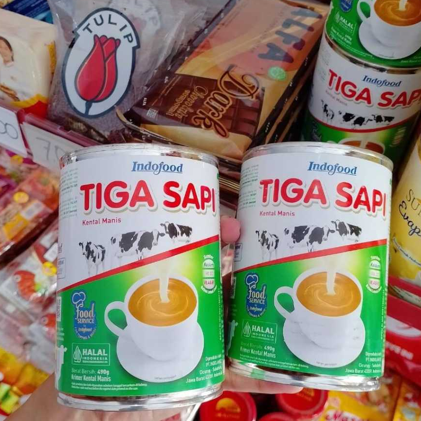 Jual INDOFOOD TIGA SAPI KENTAL MANIS | Shopee Indonesia