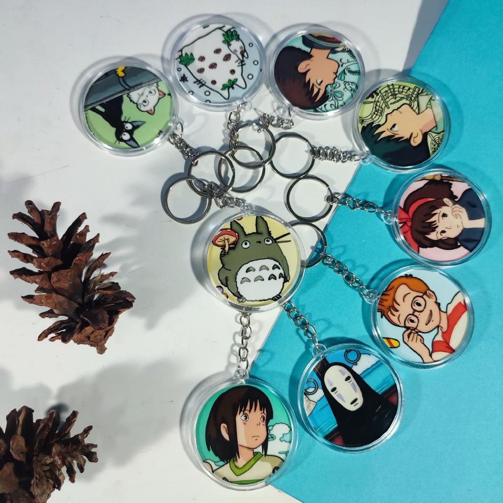 Jual GHIBLI KEYCHAIN - Gantungan Kunci Anime Lucu | Shopee Indonesia