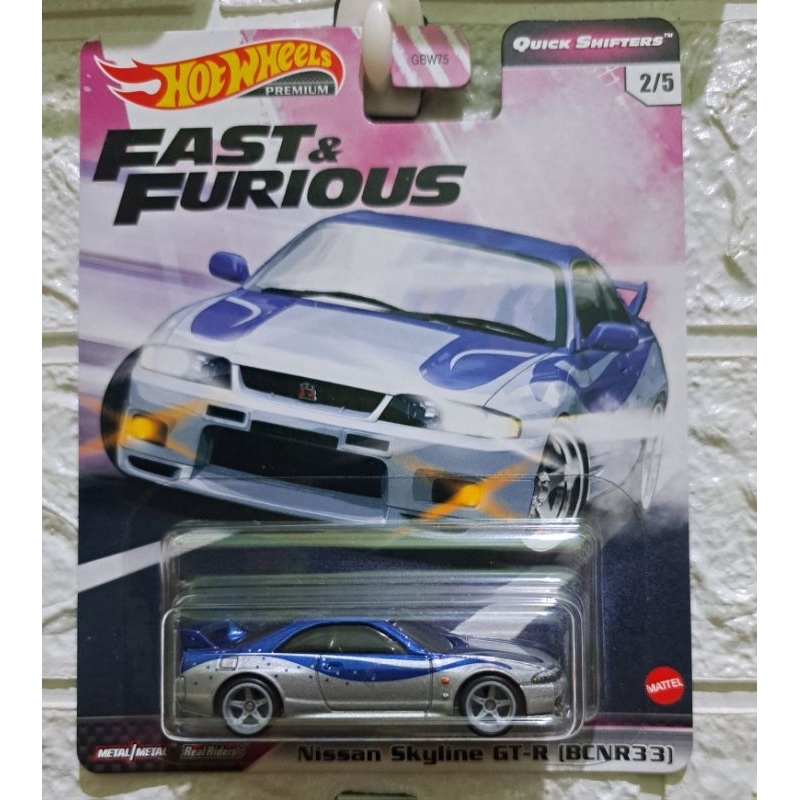 Jual Hot Wheels Nissan Skyline GTR33 Quick Shifters Shopee Indonesia