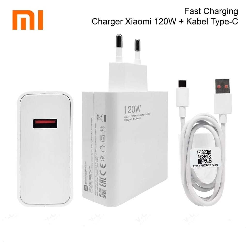 120w Redmi Phone With Fast Charging Charger Xiaomi 120Watt Type C